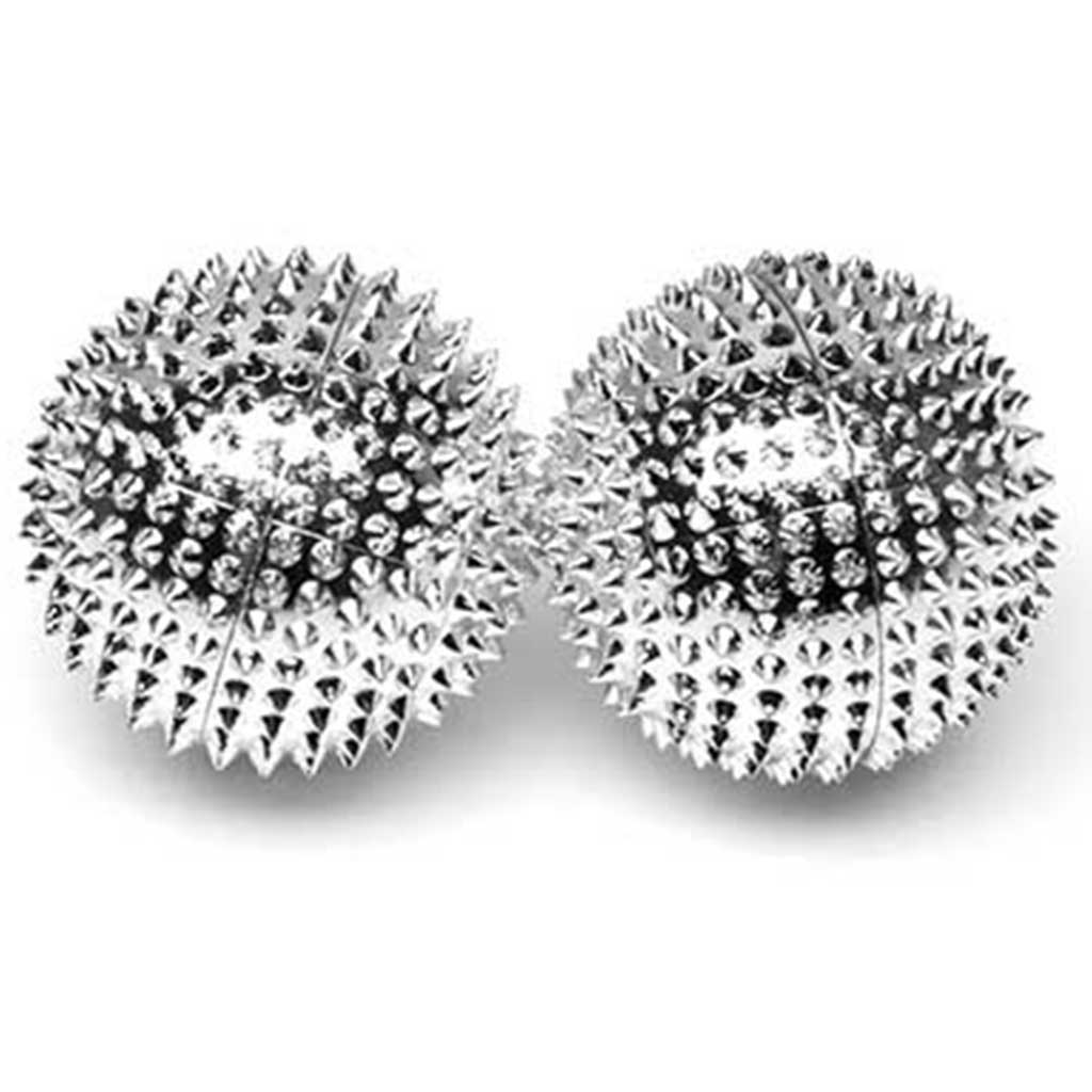 2 x Magnetic Palm Acupressure Needle Balls SALE 